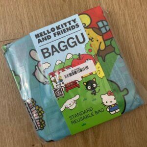 NWT STANDARD BAGGU - HELLO KITTY AND FRIENDS SCENE